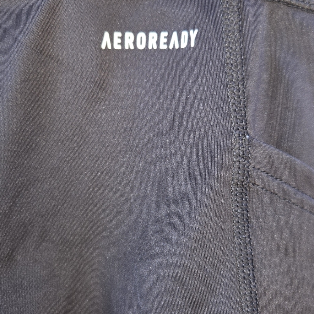 Adidas Aeroready Black Leggings - Picture 5 of 7